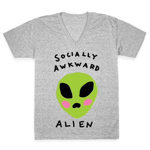 Socially Awkward V-Neck Tee Shirt