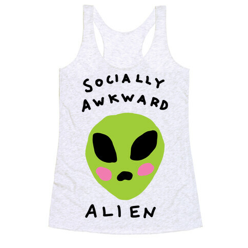 Socially Awkward Racerback Tank Top