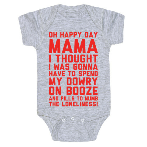 Oh Happy Day Mama Baby One-Piece