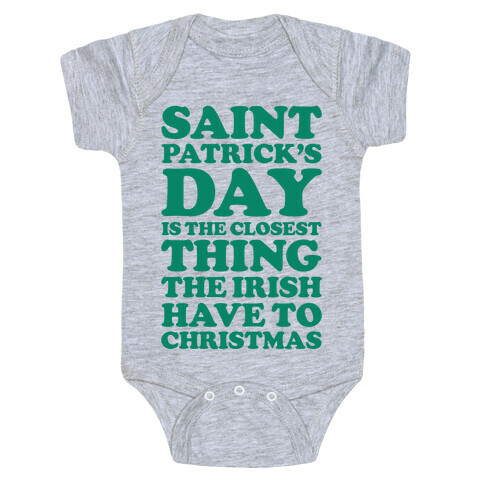 Saint Patrick's Day is the Closest Baby One-Piece