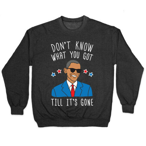 Don't Know What You Got Till It's Gone - Obama Pullover