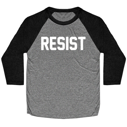 Resist Baseball Tee