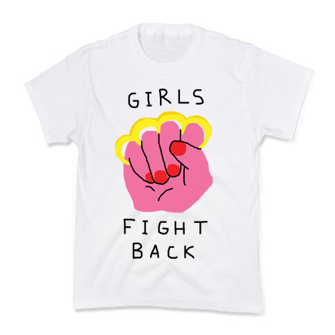 Girls Fight Back Kids T-Shirt