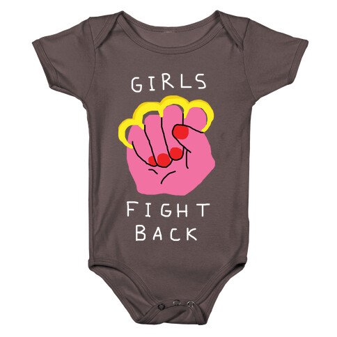 Girls Fight Back Baby One-Piece