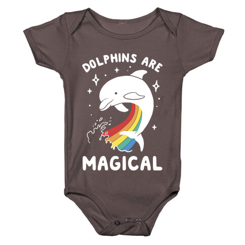 Dolphins Are Magical Baby One-Piece