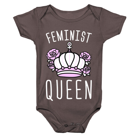 Feminist Queen Baby One-Piece