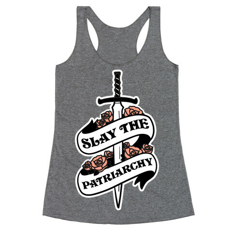 Slay The Patriarchy Racerback Tank Top