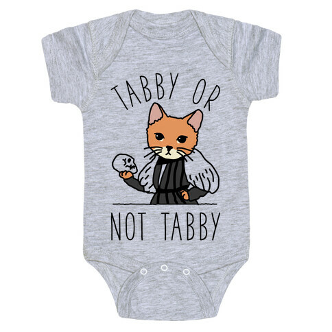 Tabby Or Not Tabby Baby One-Piece