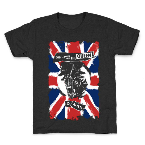 God Save the Queen (Alien) Kids T-Shirt