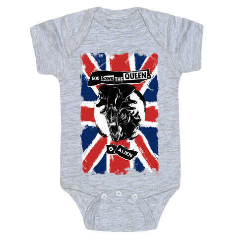 God Save the Queen (Alien) Baby One-Piece