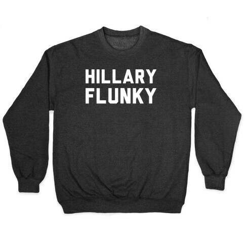 Hillary Flunky White Print Pullover