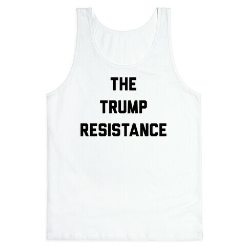 The Trump Resistance Tank Top