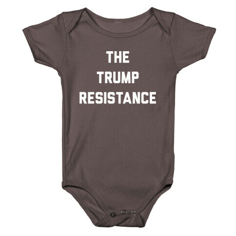 The Trump Resistance Baby One-Piece