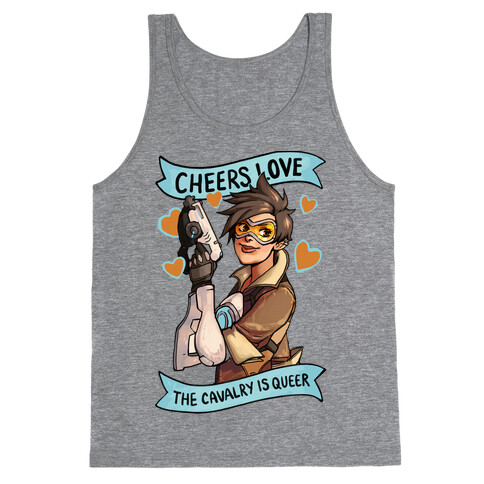 Cheers Love The Cavalry Is Queer (Illustration) Tank Top
