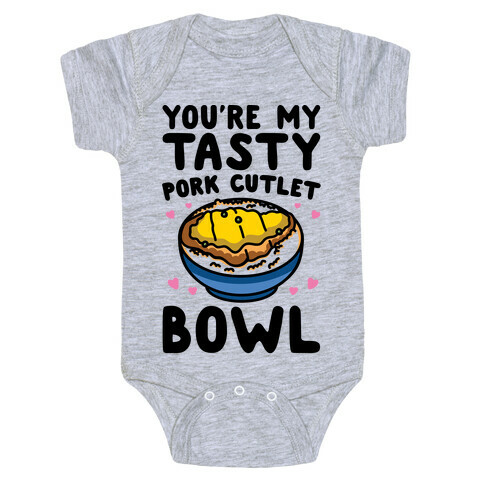 You're My Tasty Pork Cutlet Bowl Baby One-Piece
