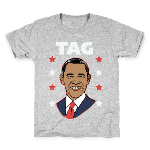 Tag Team Barack & Michelle Obama 1 Kids T-Shirt