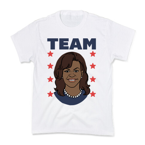 Tag Team Barack & Michelle Obama 2 Kids T-Shirt