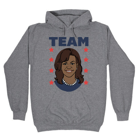 Tag Team Barack & Michelle Obama 2 Hooded Sweatshirt