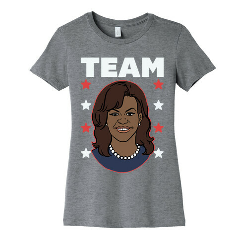 Tag Team Barack & Michelle Obama 2 Womens T-Shirt