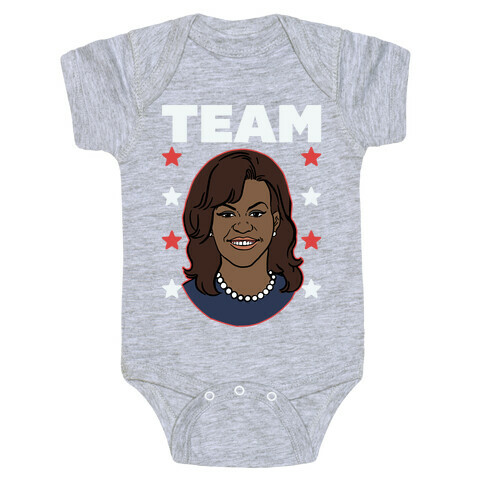 Tag Team Barack & Michelle Obama 2 Baby One-Piece