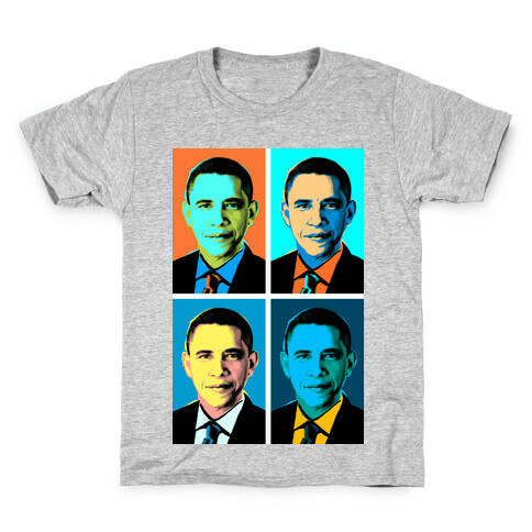 Pop Art Obama Kids T-Shirt