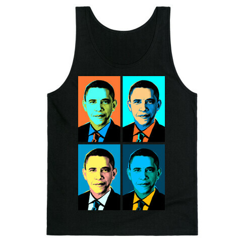 Pop Art Obama Tank Top