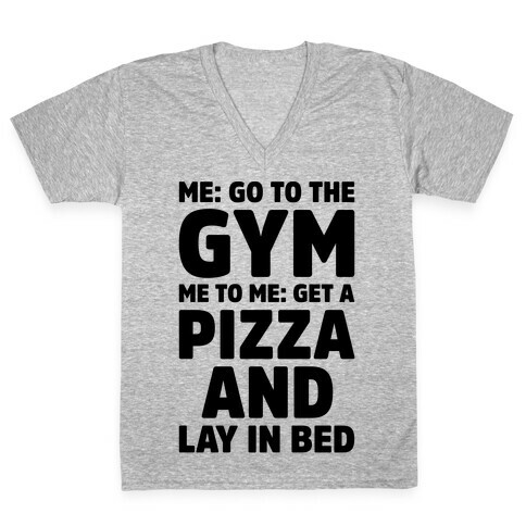 Me To Me Go The Gym V-Neck Tee Shirt