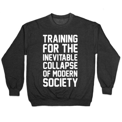 Training For The Inevitable Collapse of Modern Socieyu Pullover