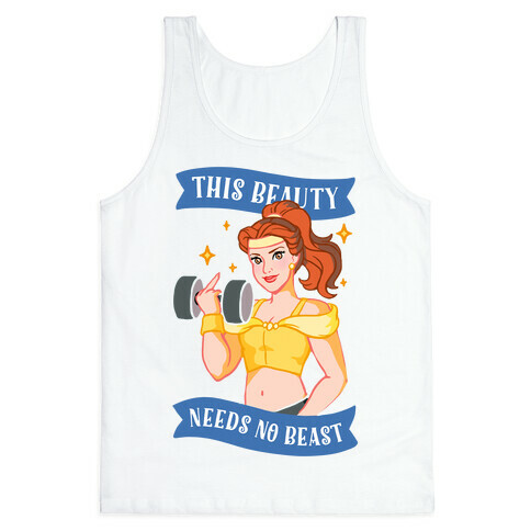 This Beauty Needs No Beast Parody Tank Top