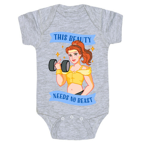 This Beauty Needs No Beast Parody Baby One-Piece