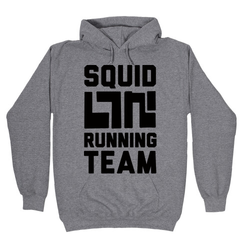 Squid Running Team Hooded Sweatshirt