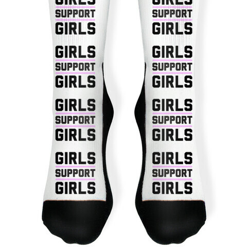 Girls Support Girls Sock