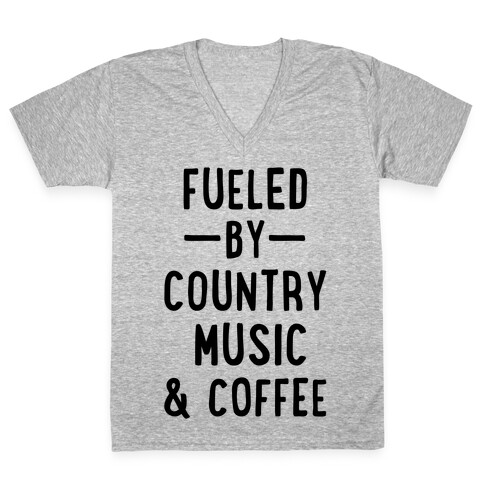 Fueled By Country V-Neck Tee Shirt