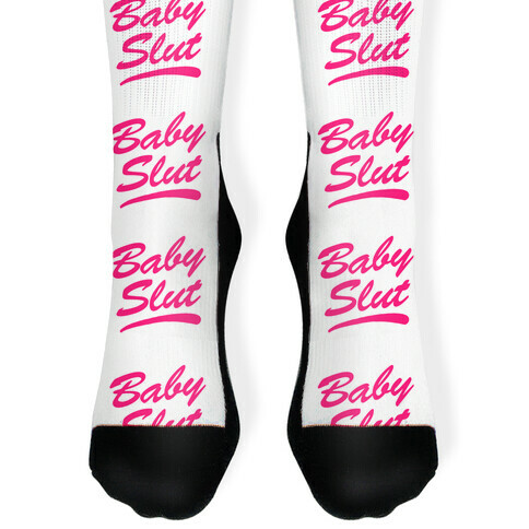 Baby Slut Sock