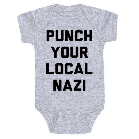 Punch Your Local Nazi Baby One-Piece