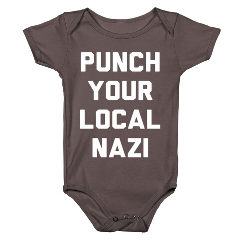 Punch Your Local Nazi Baby One-Piece