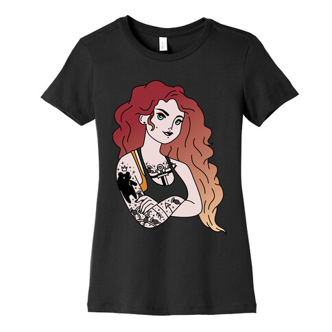 Punk Merida Parody Womens T-Shirt