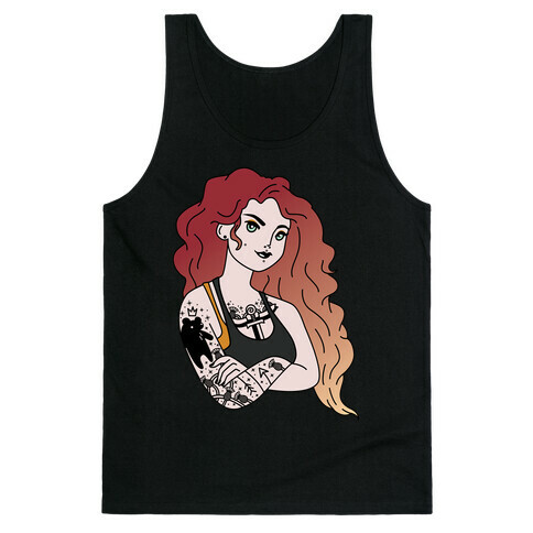 Punk Merida Parody Tank Top