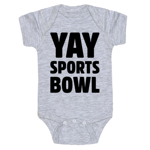 Yay Sports Bowl Baby One-Piece