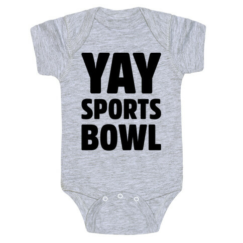 Yay Sports Bowl Baby One-Piece