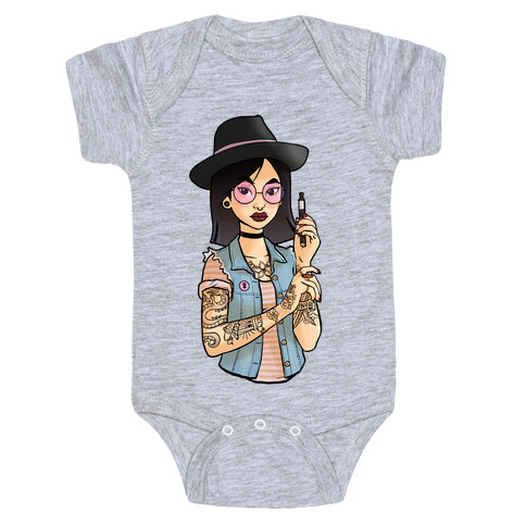 Punk Fashion Mulan Baby One-Piece