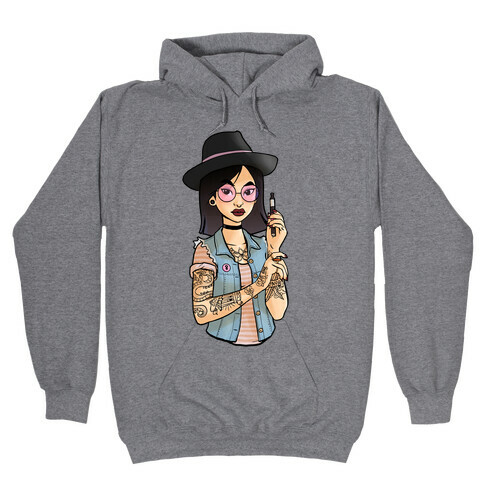 Punk Fashion Mulan Hooded Sweatshirt