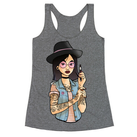 Punk Fashion Mulan Racerback Tank Top