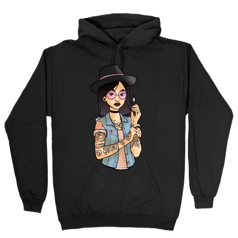 Punk Fashion Mulan Hooded Sweatshirt