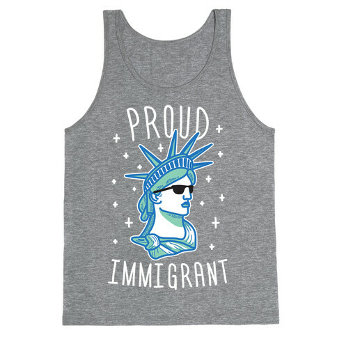 Proud Immigrant Liberty Tank Top