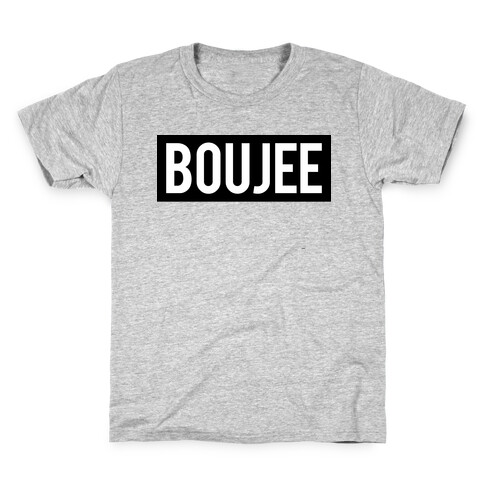 Boujee (Bad and Boujee Pair) Kids T-Shirt