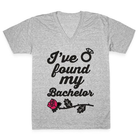 I've Found My Bachelor V-Neck Tee Shirt