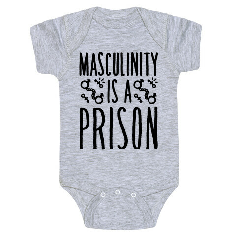 Masculinity Is A Prison Baby One-Piece