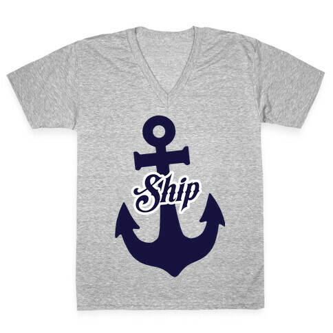 Ship Mates (Ship) V-Neck Tee Shirt