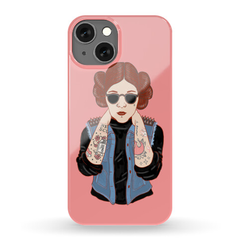 Punk Leia Parody Phone Case